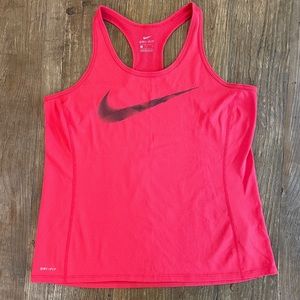 Woman’s Nike Dry Fit gym athletic tank top size L